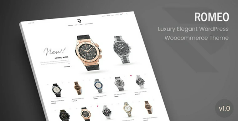 Romeo v1.1 - Luxury Modern WooCommerce WordPress Theme28305