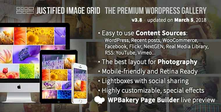 Justified Image Grid v3.9.1 - Premium WordPress Gallery23829