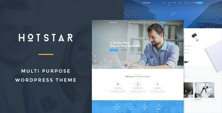 HotStar v1.4 - Multi-Purpose Business Theme34486