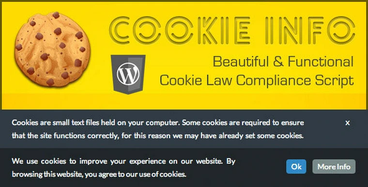 Cookie Info WP v1.4 - Cookie Law Compliance Script24599