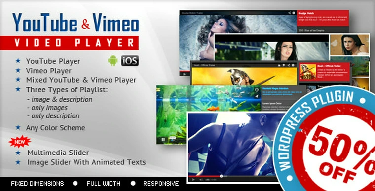 Youtube Vimeo Video Player and Slider WP Plugin v2.722740