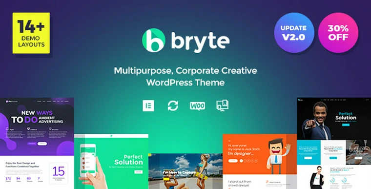 Bryte v1.0.0 - Multipurpose Creative & Business Theme22790