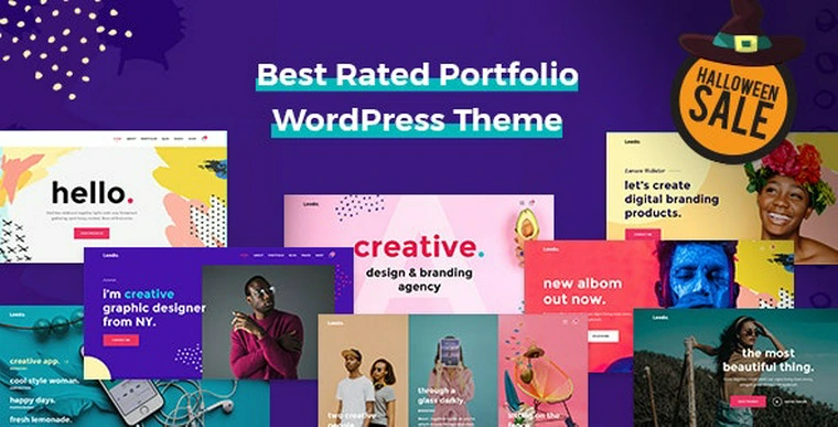 Leedo v1.1.8 - Modern, Colorful & Creative Portfolio WordPress Theme34590