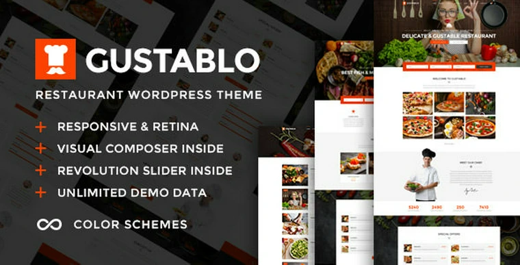 Gustablo v1.0 - Restaurant & Cafe Responsive Theme24824