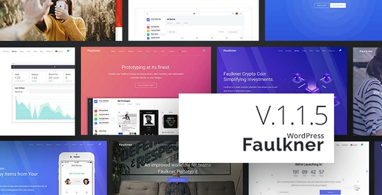 Faulkner v1.1.6 - Responsive Multiuse WordPress Theme27887