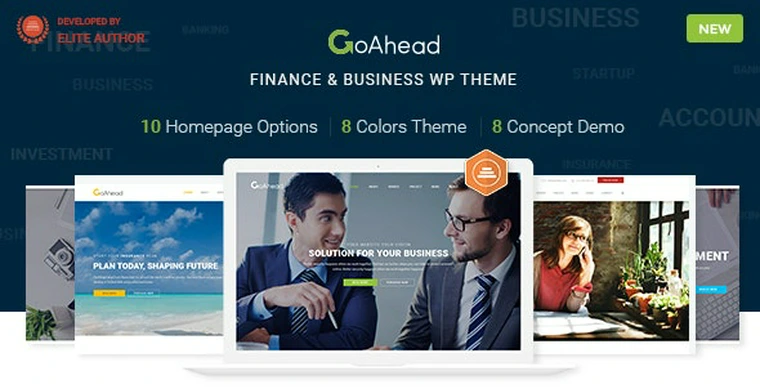 GoAhead v1.8 - Finance Business WordPress38790