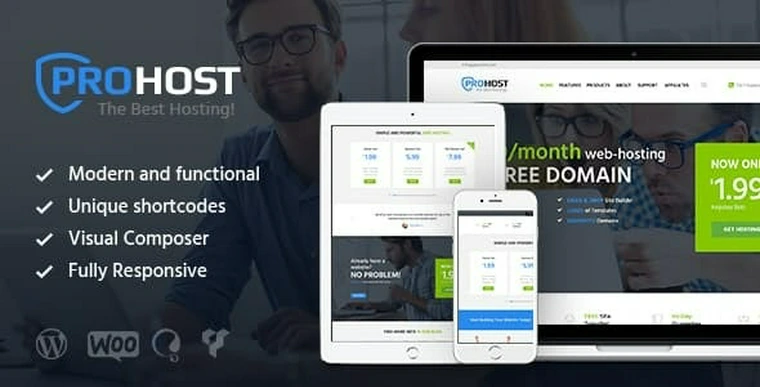 ProHost v1.4 - A Trendy Internet Hosting & Technology WordPress Theme34138