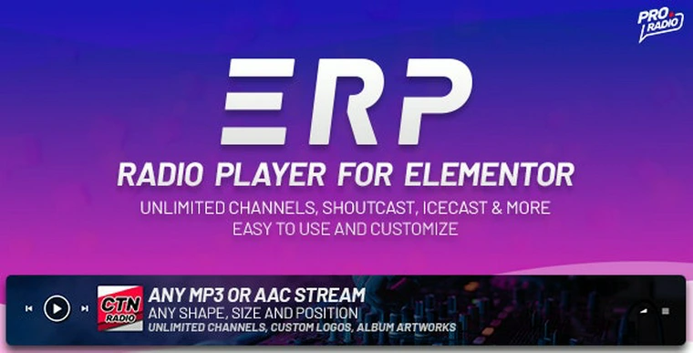 Erplayer v1.0.6 - Radio Player for Elementor39747