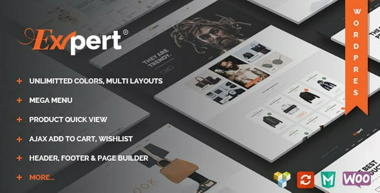 Expert v1.2 - Clean eCommerce WordPress Theme29848