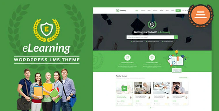 LMS WordPress Theme - eLearning WP v3.1.422551