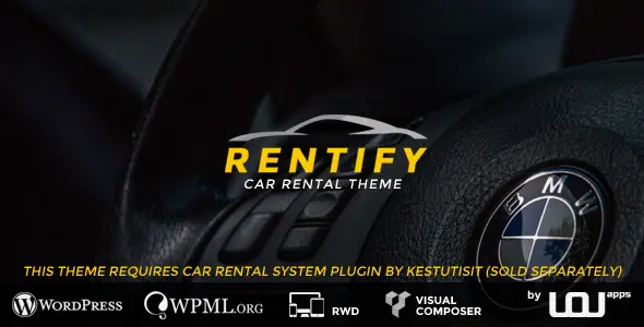 Rentify v2.0.3 - Car Rental WordPress Theme24806