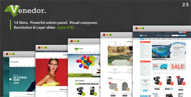 Venedor v2.5.8 - WordPress + WooCommerce Theme23222