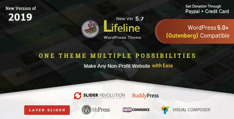 Lifeline v5.7.1 - NGO Charity Fund Raising WordPress Theme28652