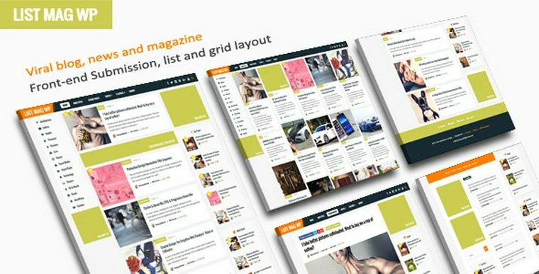 List Mag WP v2.5- A Responsive WordPress Blog Theme33967