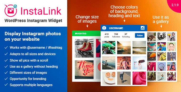 Instagram Widget v2.1.9 - Instagram for WordPress23892