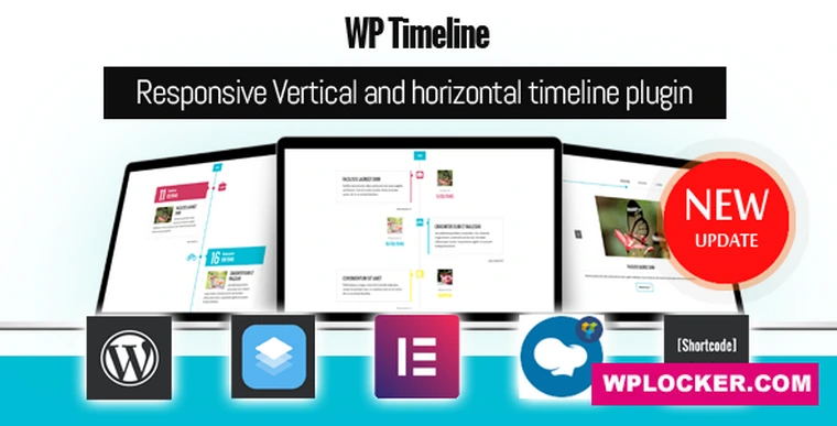 WP Timeline v3.6.1 - Responsive timeline plugin45357