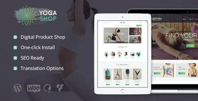 Yoga Shop v1.1 - A Modern Sport Clothing & Equipment Store WordPress Theme34237