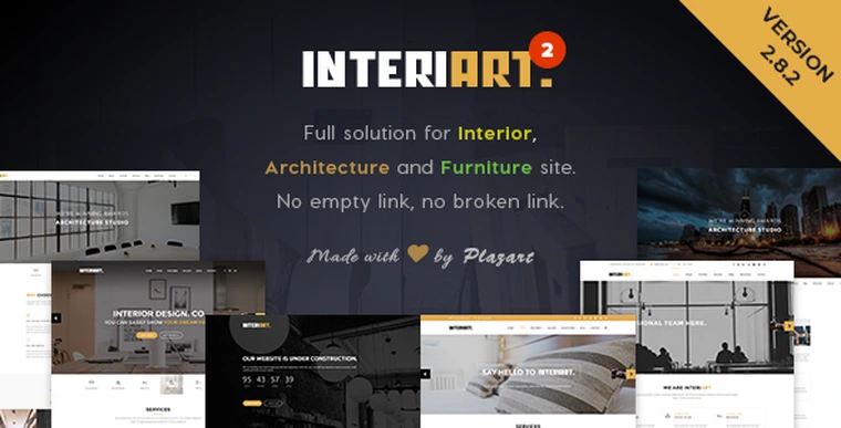 InteriArt v2.8.3 - Furniture & Interior WordPress Theme28368