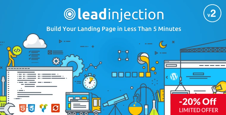 Leadinjection v2.2.2 - Landing Page Theme22919