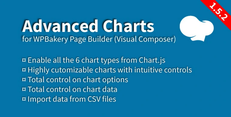 Advanced Charts Add-on for WPBakery Page Builder v1.5.226150