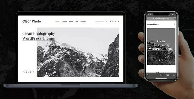 Clean Photo v1.9.3 - Photography Portfolio WordPress Theme29329