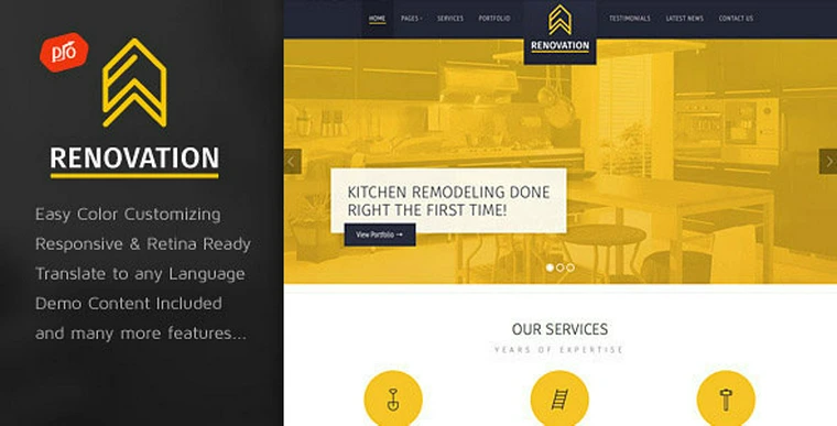 Renovation v3.5 - Construction Company Theme33596