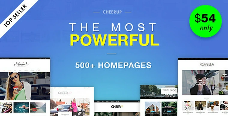 CheerUp v5.1.0 - Blog / Magazine - WordPress Blog Theme24511