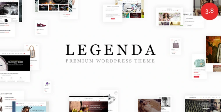 Legenda v3.8 - Responsive Multi-Purpose WordPress Theme24490