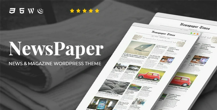 NewsPaper v3.5 - News & Magazine WordPress Theme27373