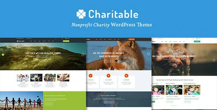 Charitable v2.1.6 - Charity Nonprofit Organization WordPress Theme33737