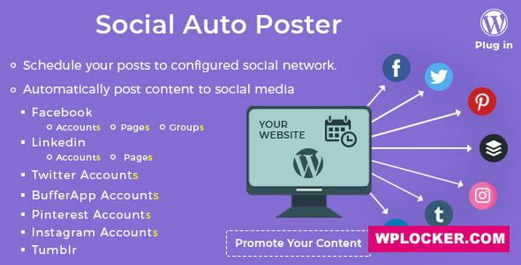 Social Auto Poster v4.0.3 - WordPress Plugin40939