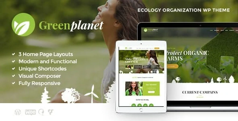 Green Planet v1.1.2 - Environmental Non-Profit Organization WordPress Theme34277