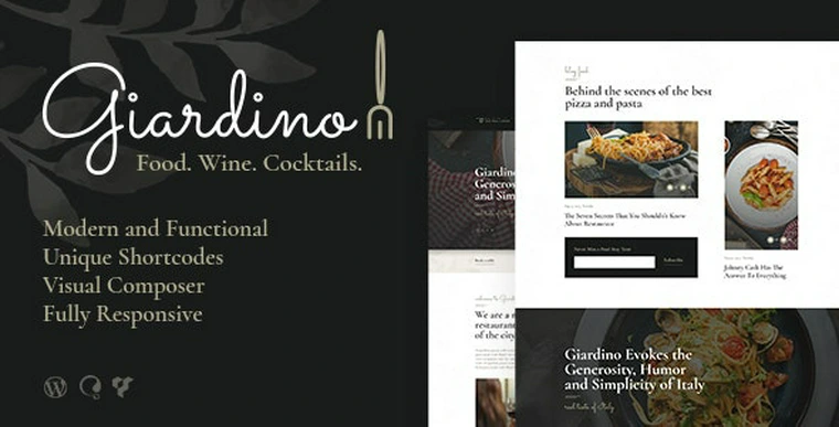 Giardino v1.0.5 - An Italian Restaurant & Cafe WordPress Theme38742