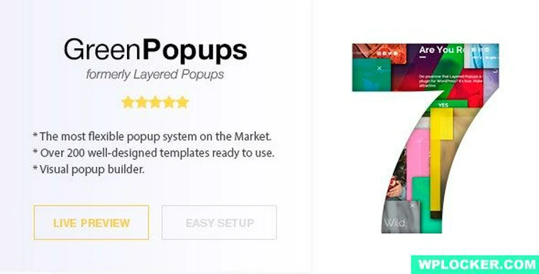 Green Popups (formerly Layered Popups) v7.03 - Standalone Popup Script38955