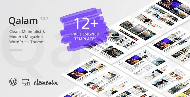 Qalam v1.2.2 - NewsPaper and Magazine WordPress Theme34850