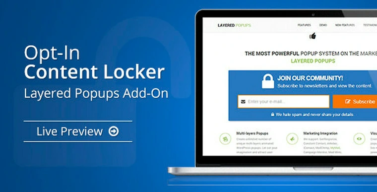 Opt-In Content Locker v1.31 - Layered Popups Add-On23699