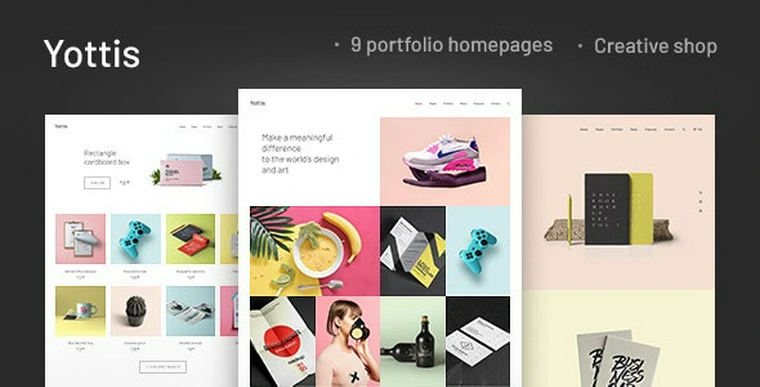 Yottis v1.0.5 - Personal Creative Portfolio WordPress Theme + Store45125