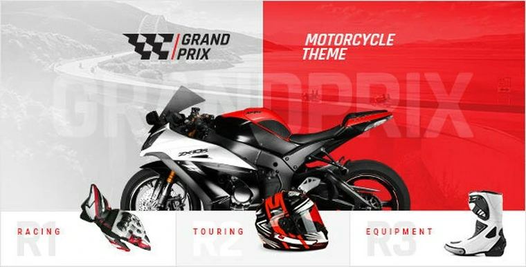 GrandPrix v1.0 - Motorcycle WordPress Theme36947