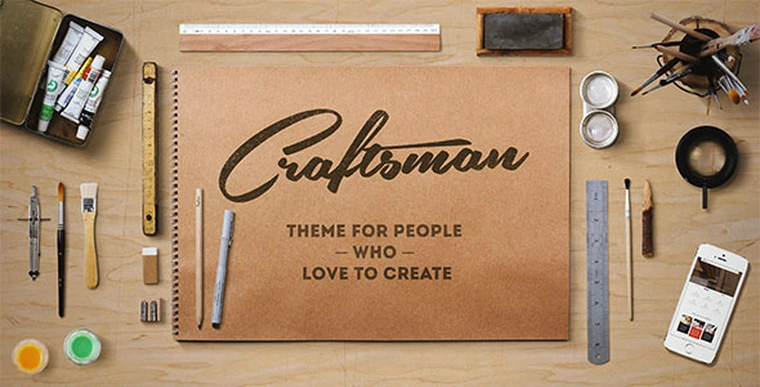 Craftsman v1.6.1 - WordPress Craftsmanship Theme25290