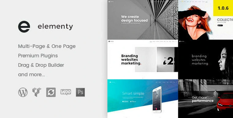 Elementy v1.0.6 - Multipurpose One & Multi Page WordPress Theme24672