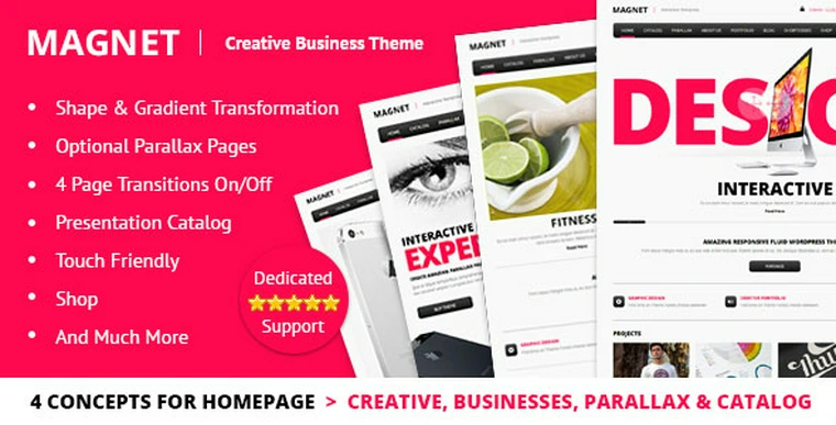 MAGNET v2.0 - Creative Business WordPress Theme23378