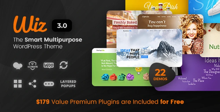 Wiz v3.0.4 - The Smart Multi-Purpose WordPress Theme24358