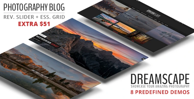 Dreamscape v1.2 - A Responsive Photography Blog Theme28119