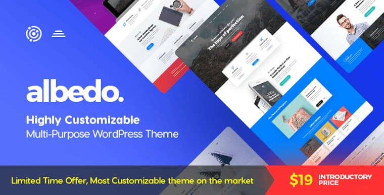 Albedo v1.0.18 - Highly Customizable Multi-Purpose Theme22997