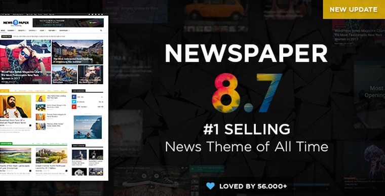 Newspaper v8.7 - Wordpress News Theme23279