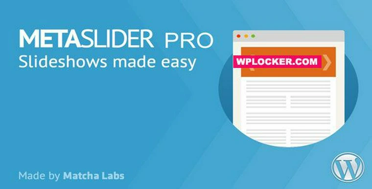 MetaSlider Pro v2.18.8 - WordPress Plugin45795