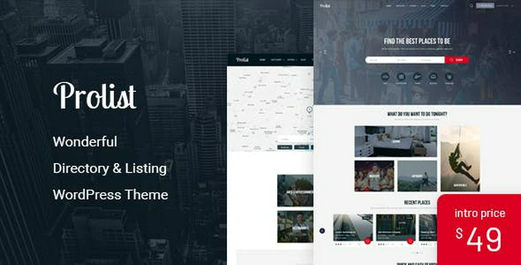 Prolist v1.17 - Directory & Listing WordPress Theme32524