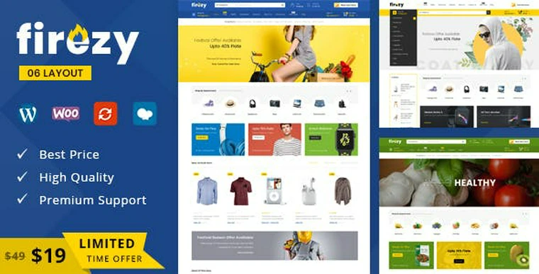 Firezy v1.0 - Multipurpose WooCommerce Theme30085