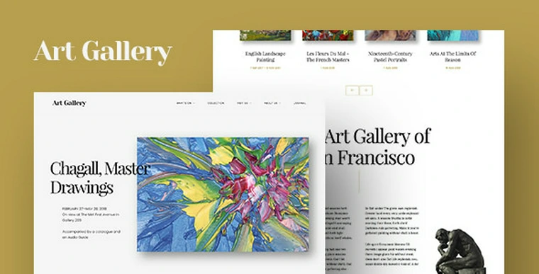 Arte v1.1.3 - Art Gallery WordPress Theme22925