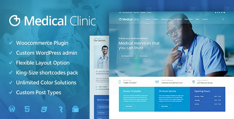 Medical Clinic v1.1.7 - Health & Doctor Medical Theme30596